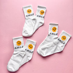 Kids Smile Socks Set of 3
