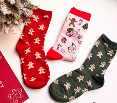 Mini Christmas Socks Gift Box