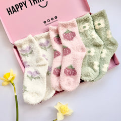 Spring Fluffy Socks