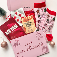 Candy Cane Treat Box