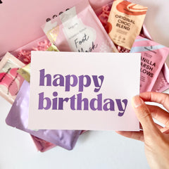 The Birthday Pamper Box