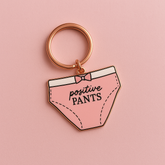 Positive Pants Keyring