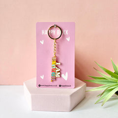 I Am Enough keyring