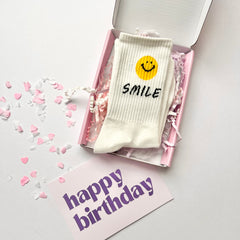 Smiley Socks Gift Box