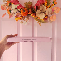 Autumn Fluffy Sock Box
