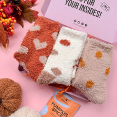 Autumn Fluffy Sock Box