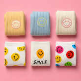 Summer Smiley Socks Set 6 piece