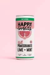 Happy Inside - Pomegranate, Lime & Mint - Gut Loving Drink
