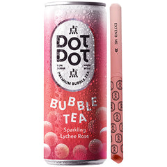 Lychee Rose Sparkling Bubble Tea + £1.50