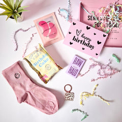 Flat lay image of the items.