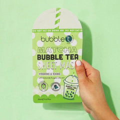 Bubble T Matcha Face Mask