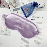 Lilac Satin Sleep Mask - Happy Boxx UK