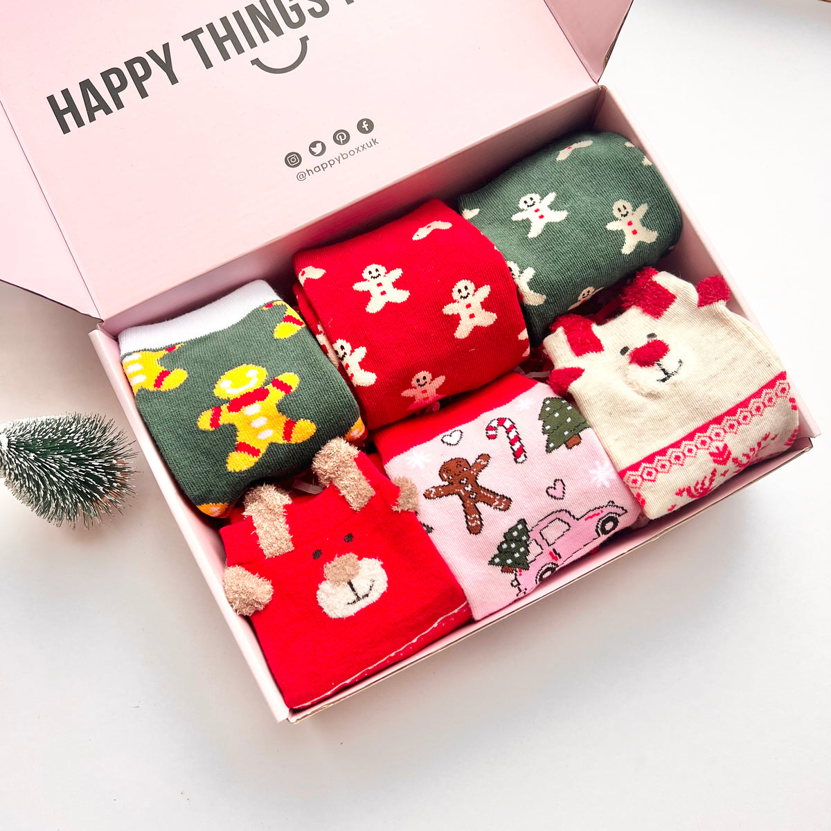 Limited Edition Christmas Socks Box