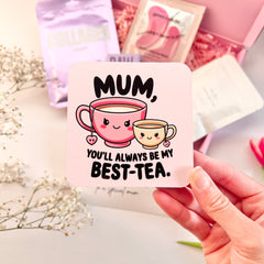 Best Tea Mum Coaster