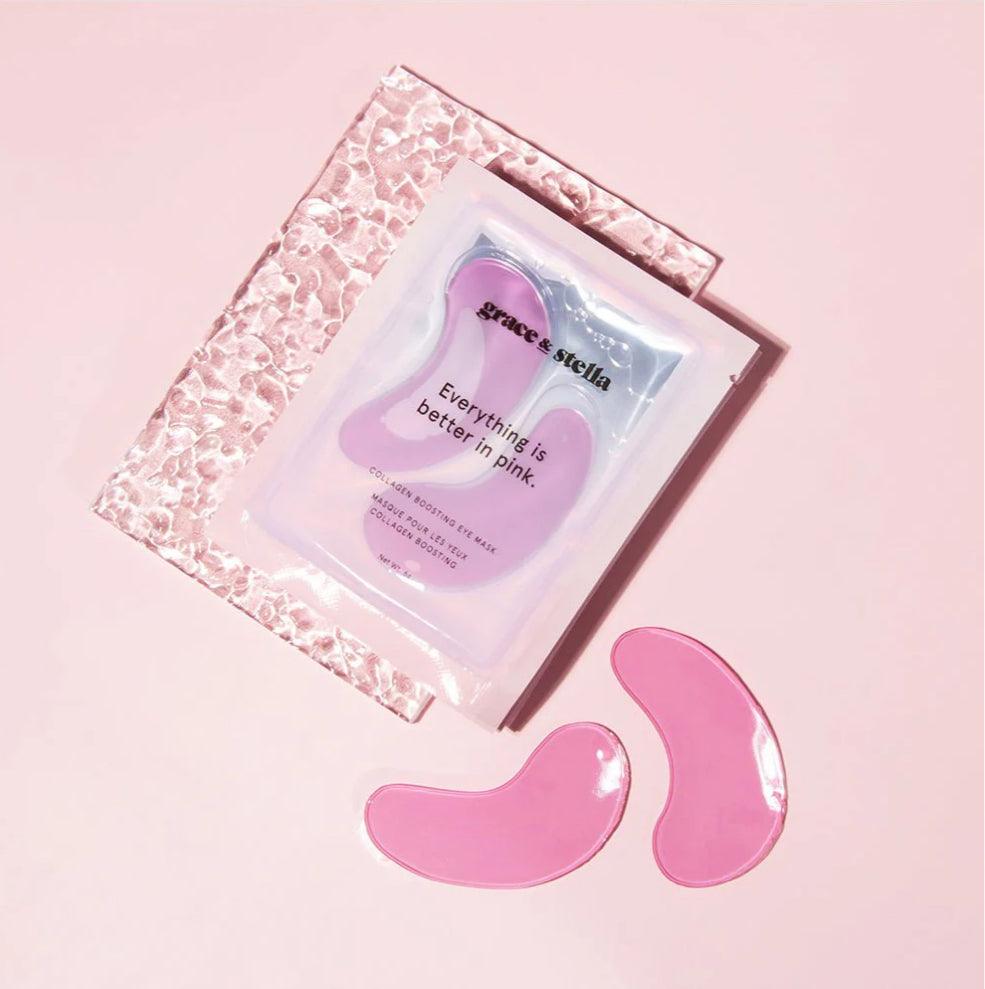 Pink Collagen Eye Patches