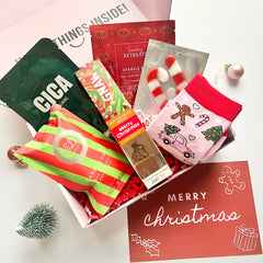 Candy Cane Treat Box