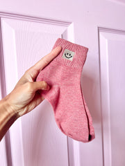 Smile Badge Socks