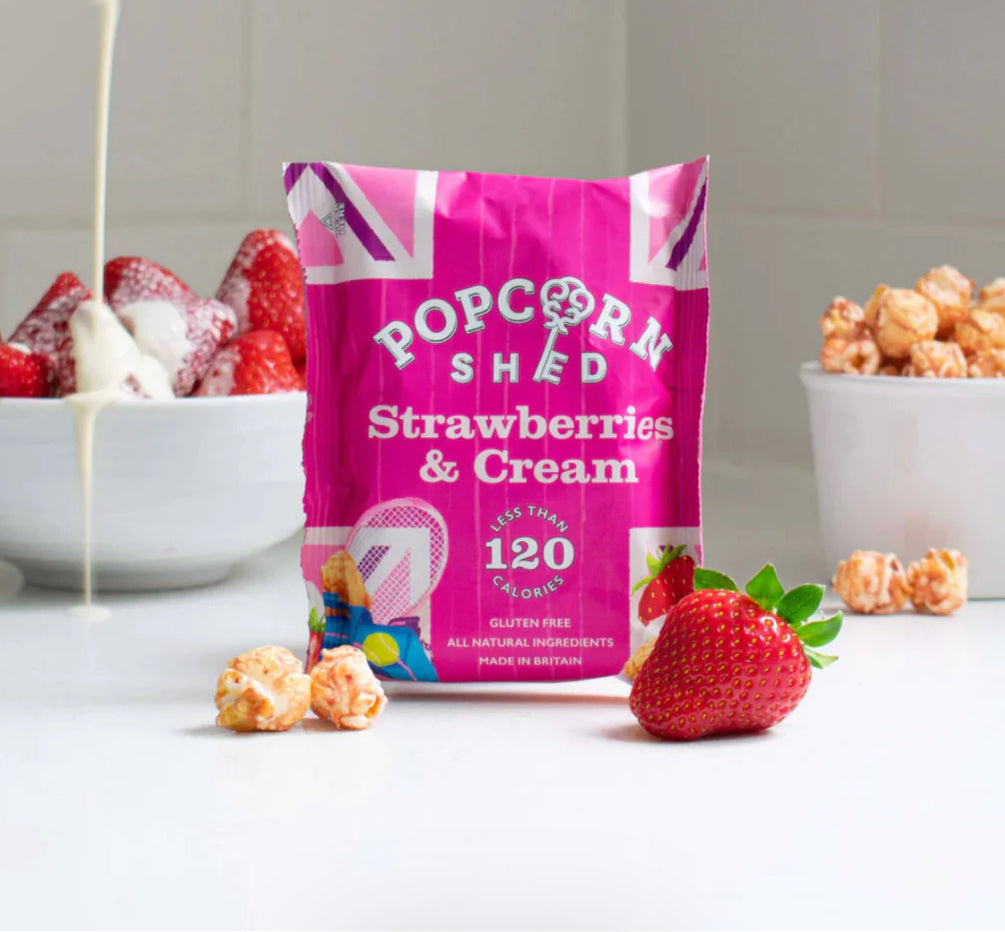 Strawberries and Cream Popcorn