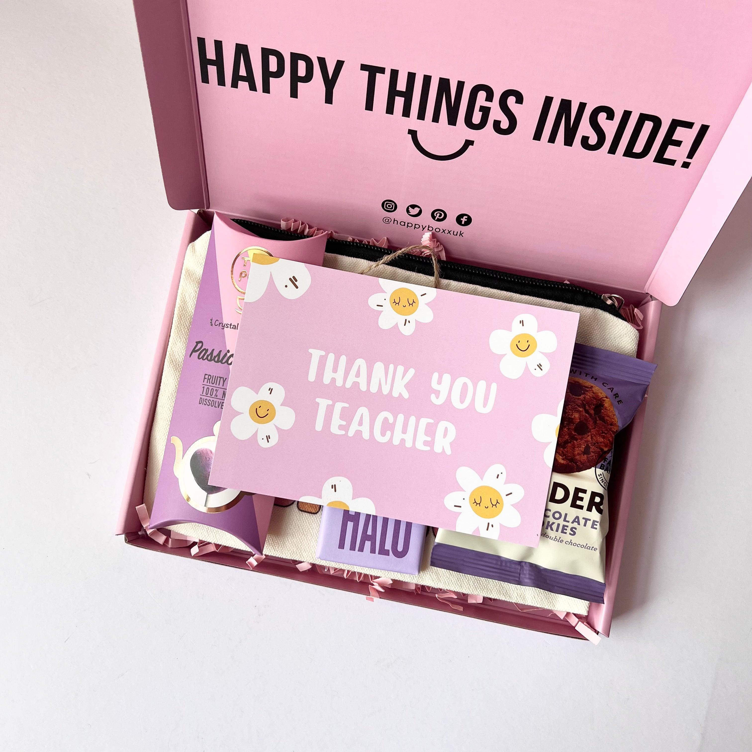 Thank You Teacher gift box - Happy Boxx UK