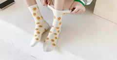 Yellow Emoji Socks