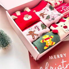 Limited Edition Christmas Socks Box