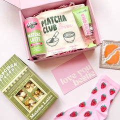 Strawberry Matcha Bestie Box