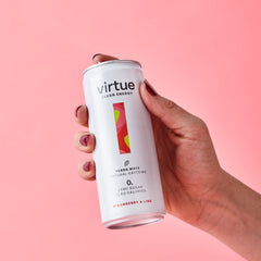 Virtue Natural Energy Drink - Strawberry & Lime