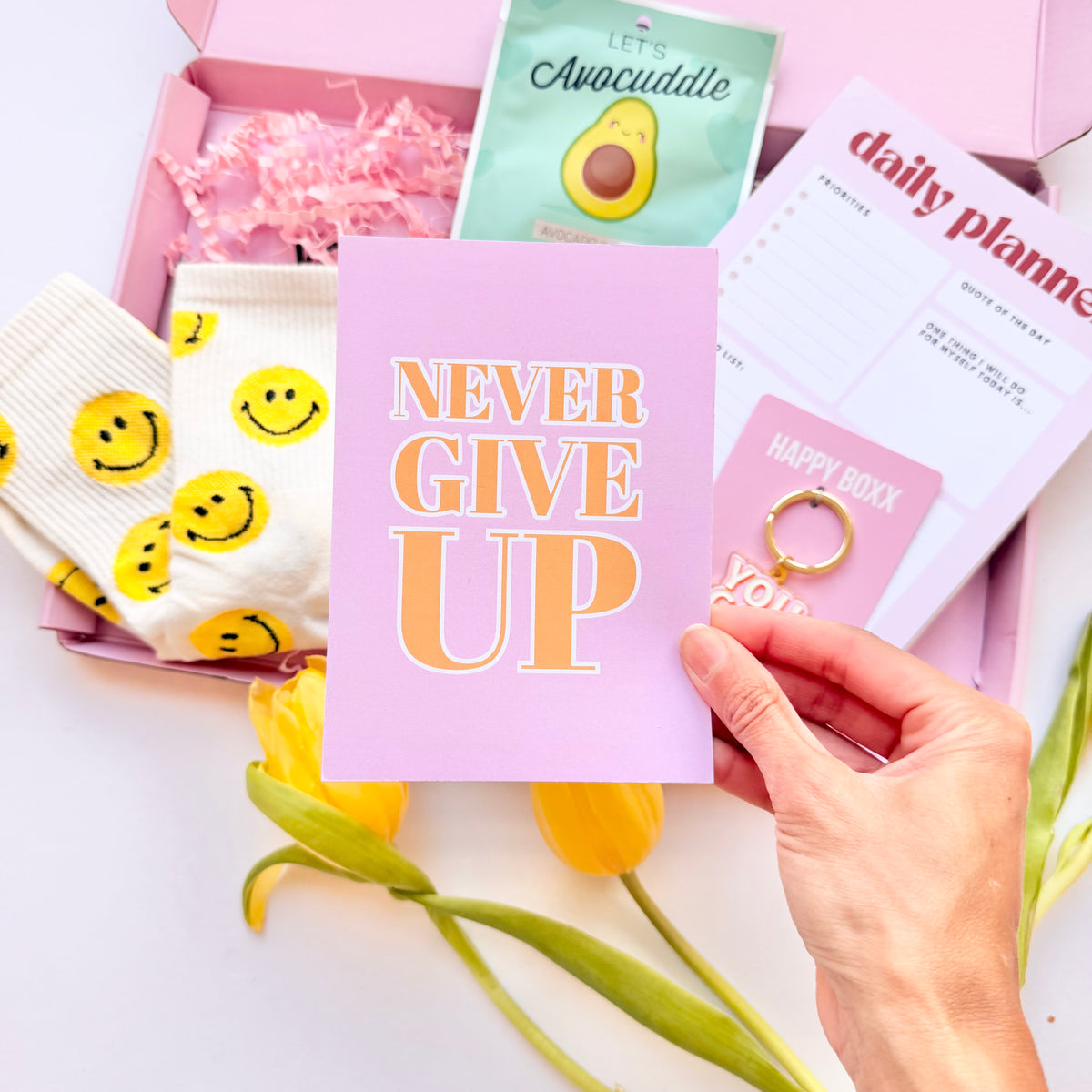 Never Give Up Card