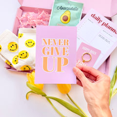 Never Give Up Card