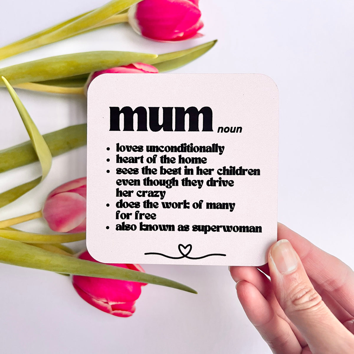 Thoughtful Mum Coaster