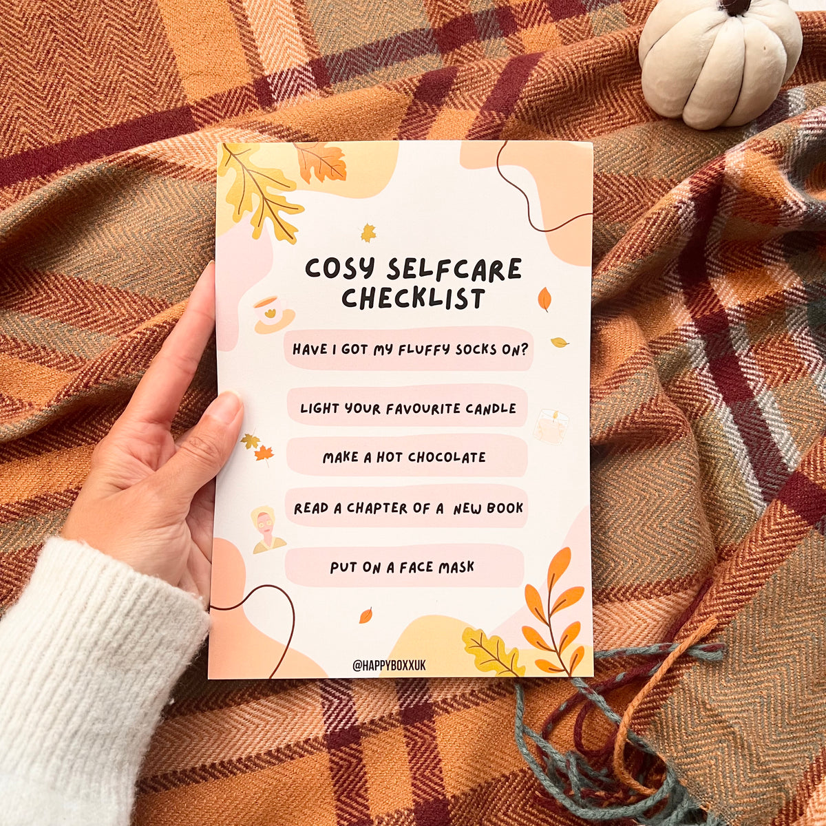 Cosy Selfcare Checklist