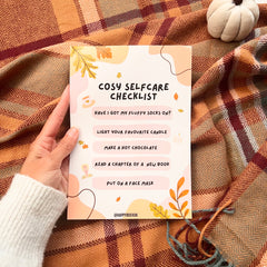 Cosy Selfcare Checklist