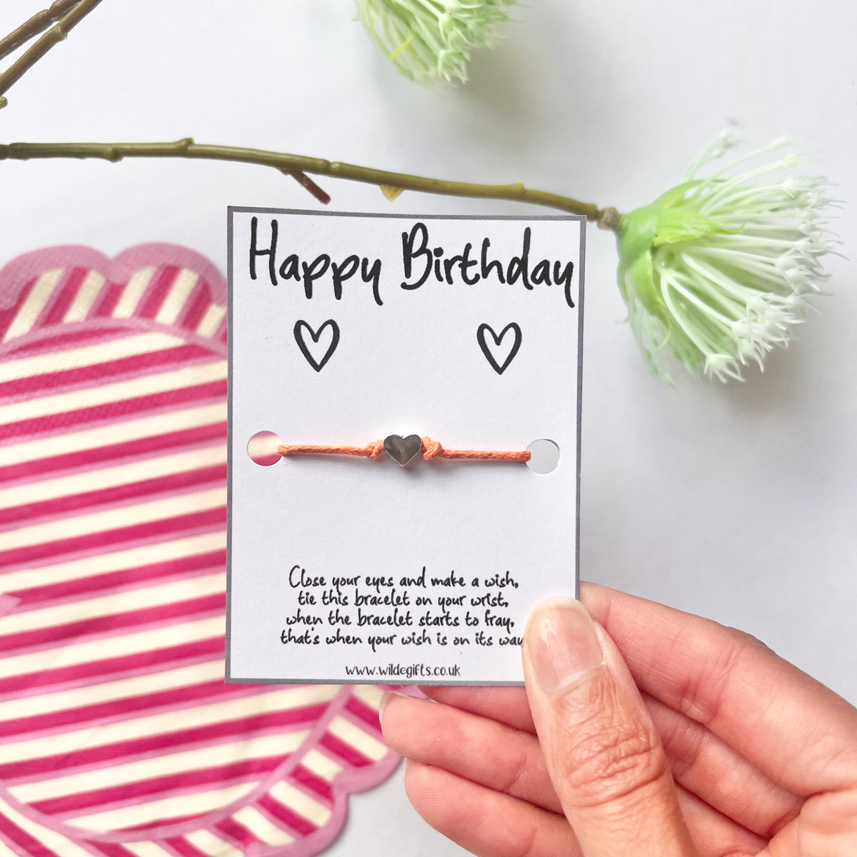 Happy Birthday Wish Bracelet