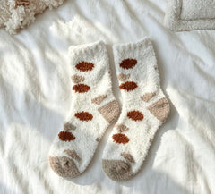 Autumn Fluffy Socks