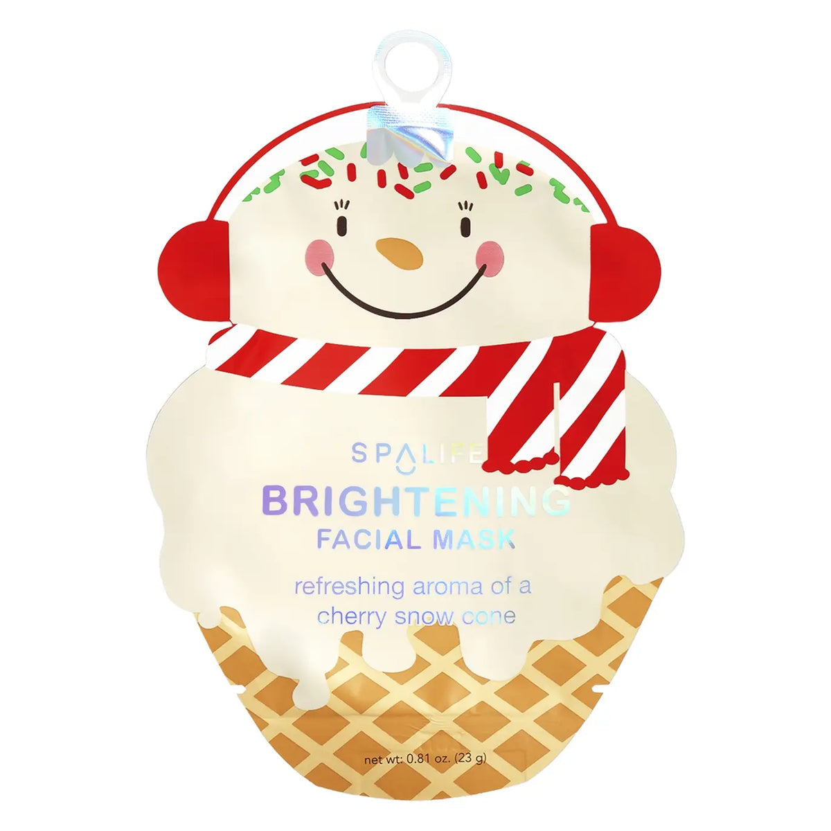 Snowman Brightening Face Mask