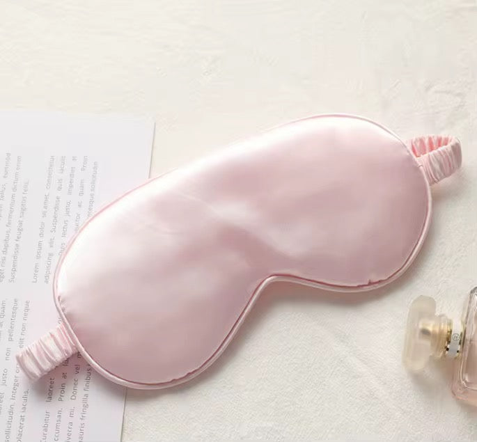 Pink Satin Sleep Mask