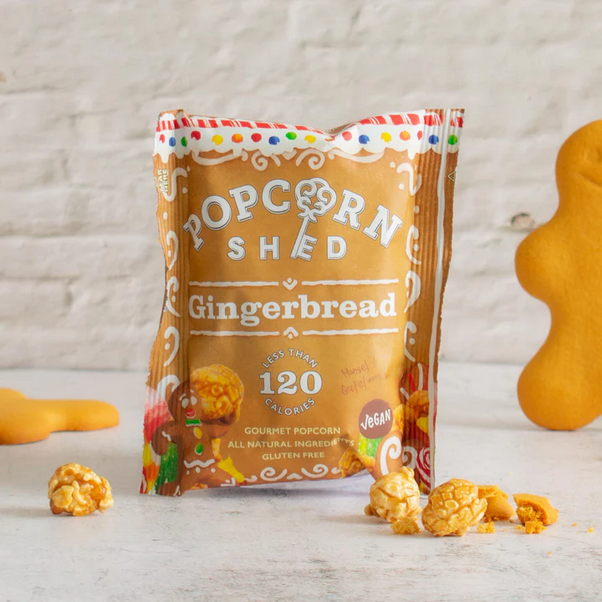 Gingerbread Popcorn