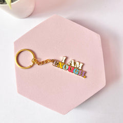 I am enough keyring - Happy Boxx UK