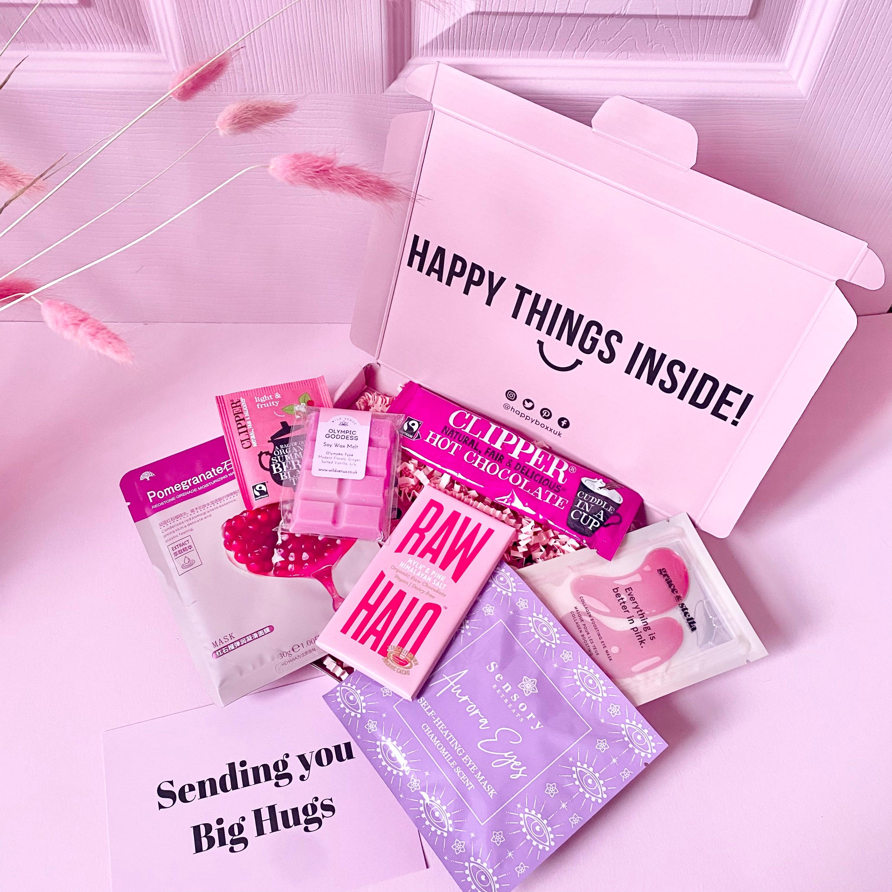 The Pink Hugs Box - Happy Boxx UK