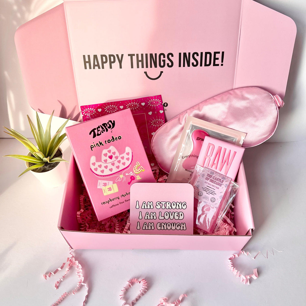 The Wellness Box - Pink - Happy Boxx UK